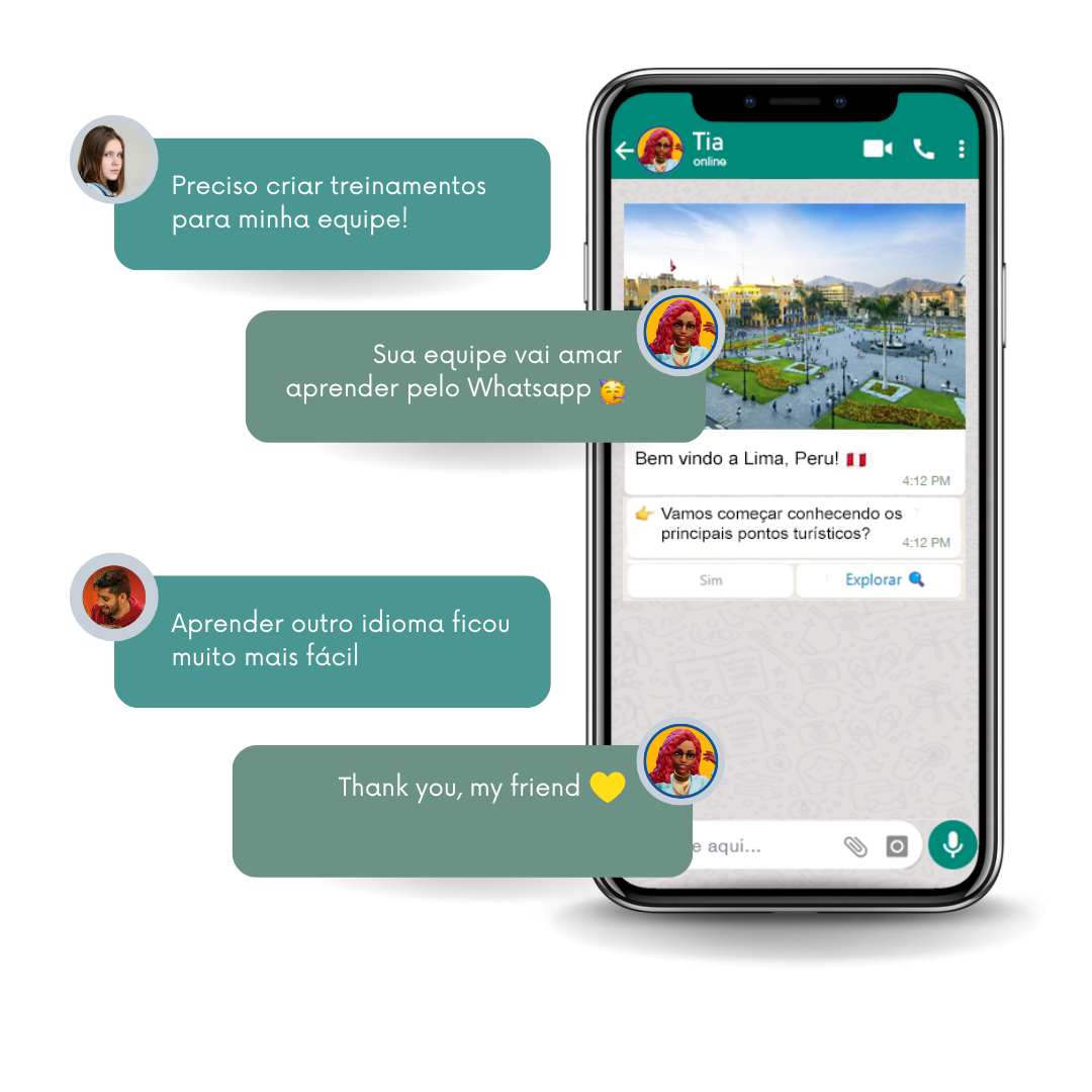 Chat Learning - Banner conversation